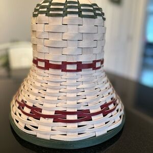 LONGABERGER Collectors Club Holiday Bell Basket